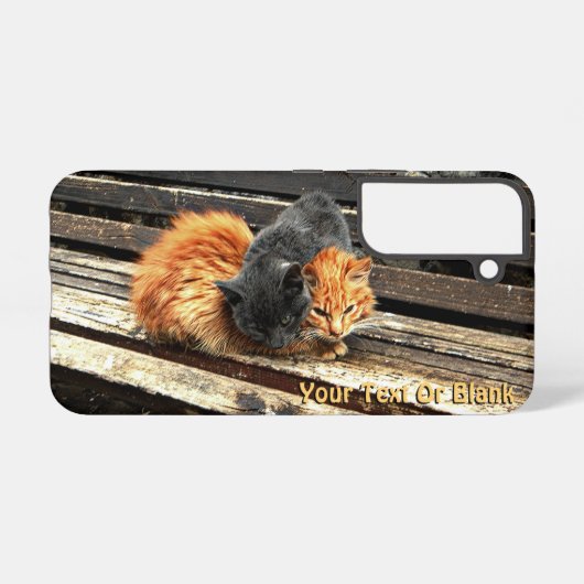 Coque Samsung Galaxy Coque-Mate Cuties Catnap coque iphone (Verso Horizontal)