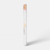 Coque Samsung Galaxy Coquette Bunny Phone Case – White & Floral (Côté gauche)