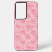 Coque Samsung Galaxy Coquette Pink Bows (Verso)