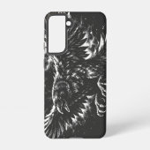 Coque Samsung Galaxy Corbeau gothique – par BurnsInHell (Verso)