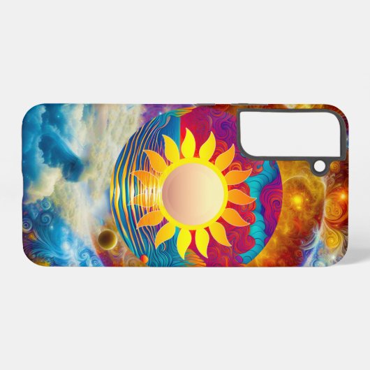 Coque Samsung Galaxy Cosmic Sun (Verso Horizontal)