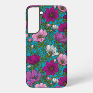 Coque Samsung Galaxy Cosmos mix sur fond bleu