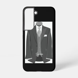 Coque Samsung Galaxy Costume de mariage smoking élégant pour mari