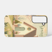 Coque Samsung Galaxy Cottage fleuri/printanier (Verso Horizontal)