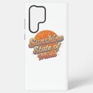 Coque Samsung Galaxy Coucher de soleil d'été dans le style funky des an