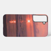 Coque Samsung Galaxy Coucher de soleil hawaïen (Verso Horizontal)