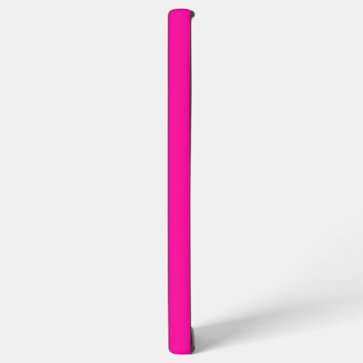 Coque Samsung Galaxy Couleur solide rose néon (Côté gauche)