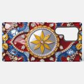 Coque Samsung Galaxy Couleurs colombiennes Samsung Galaxy S22 Ultra Coq (Verso Horizontal)