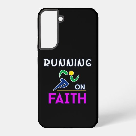 Coque Samsung Galaxy Courir sur la foi Christian Runner (Verso)