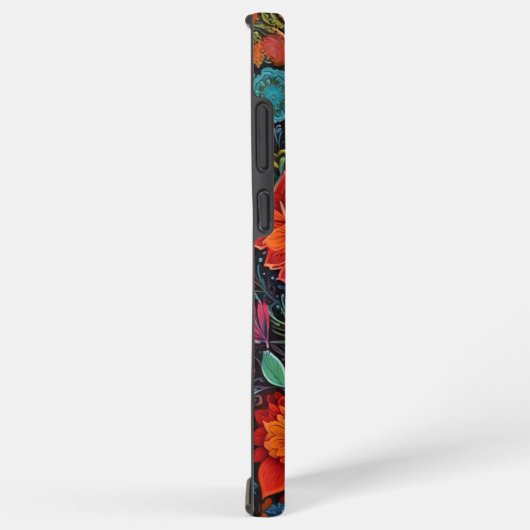 Coque Samsung Galaxy Couverture de fleurs (Côté droit)