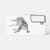 Coque Samsung Galaxy Couverture Pup Joy (Verso Horizontal)