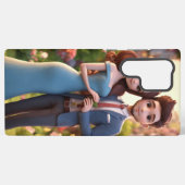 Coque Samsung Galaxy Couvertures mobiles pour bébés amoureux (Verso Horizontal)