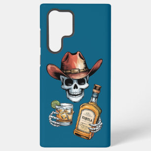 Coque Samsung Galaxy Cowboy squelette pour les amateurs de tequila et d
