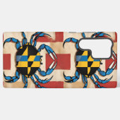 Coque Samsung Galaxy Crabe bleu du Maryland (Verso Horizontal)