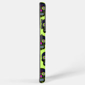 Coque Samsung Galaxy Crâne à sucre noir (Côté droit)