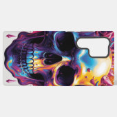 Coque Samsung Galaxy Crâne coloré (Verso Horizontal)
