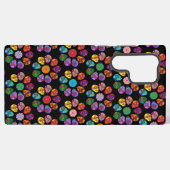 Coque Samsung Galaxy Crâne de Sucre Fleur (Verso Horizontal)