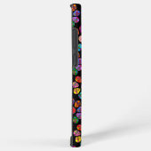 Coque Samsung Galaxy Crâne de Sucre Fleur (Côté droit)