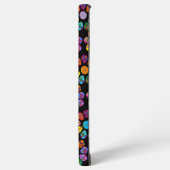 Coque Samsung Galaxy Crâne de Sucre Fleur (Côté gauche)