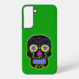 Coque Samsung Galaxy Crâne de sucre noir