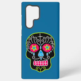 Coque Samsung Galaxy Crâne de sucre noir