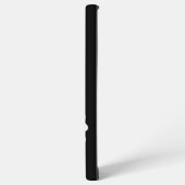 Coque Samsung Galaxy crâne effrayant sur fond noir (Côté gauche)