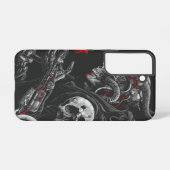 Coque Samsung Galaxy Crâne gothique (Verso Horizontal)