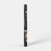 Coque Samsung Galaxy Crâne gothique et fleurs d'épines (Côté droit)