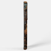 Coque Samsung Galaxy Crâne Rose d'or (Côté droit)