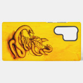 Coque Samsung Galaxy Crâne - Tête diabolique avec serpent (Verso Horizontal)