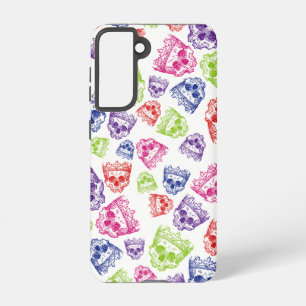 Coque Samsung Galaxy Crânes Couronnés Vintage
