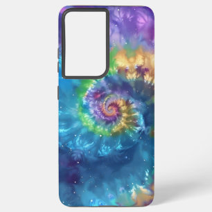 Coque Samsung Galaxy Cravate cosmique-Dye Swirl - Galaxie psychédélique