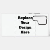 Coque Samsung Galaxy Create Your Own white  (Verso Horizontal)