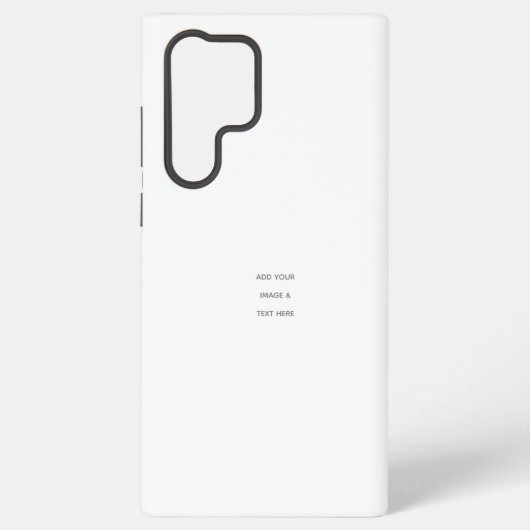 Coque Samsung Galaxy Create Your Own white  (Verso)