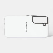 Coque Samsung Galaxy Créez votre propre blanc (Verso Horizontal)