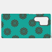 Coque Samsung Galaxy "Crimson Scrolls - Bold Elegance" (Verso Horizontal)