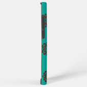 Coque Samsung Galaxy "Crimson Scrolls - Bold Elegance" (Côté droit)