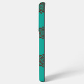 Coque Samsung Galaxy "Crimson Scrolls - Bold Elegance" (Côté gauche)