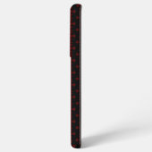 Coque Samsung Galaxy Croix avec ornement rouge (Verso Horizontal)