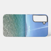 Coque Samsung Galaxy Crystal Water View Blue Sky Beach Vibe Paisible (Verso Horizontal)