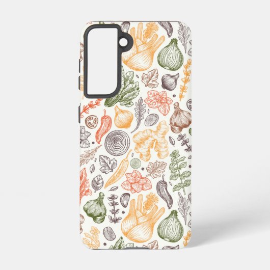 Coque Samsung Galaxy Cuisine Garden Motif végétal (Verso)