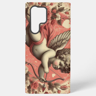 Coque Samsung Galaxy Cupidon Saint-Valentin Classique/Vintage/Rétro