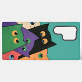 Coque Samsung Galaxy Curious Cats (Verso Horizontal)