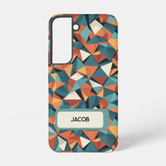 Coque Samsung Galaxy Custom Mid-Century Geometric Phone Case - Samsung
