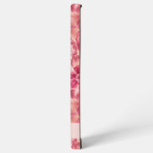 Coque Samsung Galaxy Custom Pink Floral Coquette (Côté gauche)