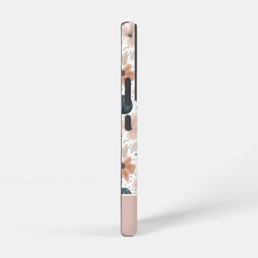 Coque Samsung Galaxy Custom Pumpkin and Flowers pattern (Côté droit)