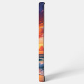Coque Samsung Galaxy Custom Tropical Beach Sunset | Coastal Art (Côté gauche)