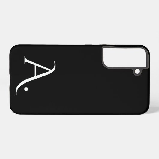 Coque Samsung Galaxy Custom with Initial Name (Verso Horizontal)