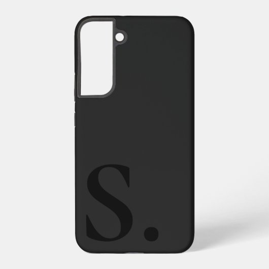 Coque Samsung Galaxy Custom with Initial Name (Verso)