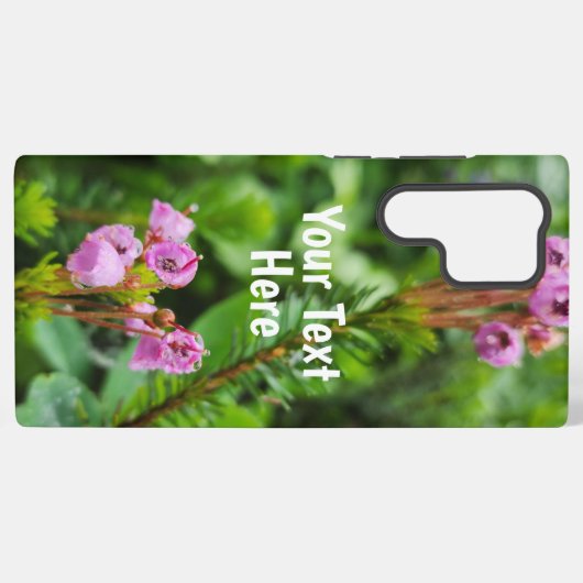Coque Samsung Galaxy Customizable - Forest Nature (Verso Horizontal)